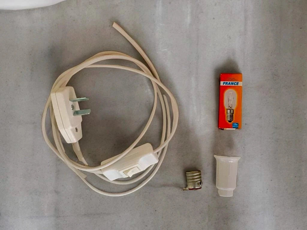 Kit Cable para Armar Lámpara de Sal - ¡Incluye Foquito!