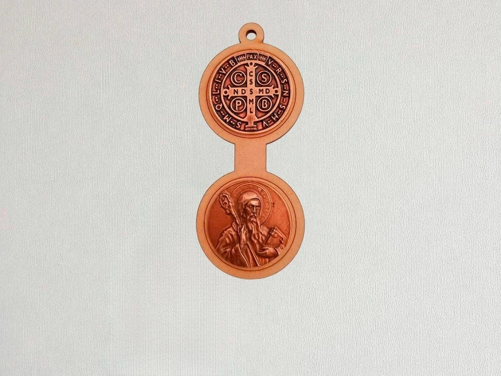 COLGANTE PUERTA DOBLE BENITO 12CM