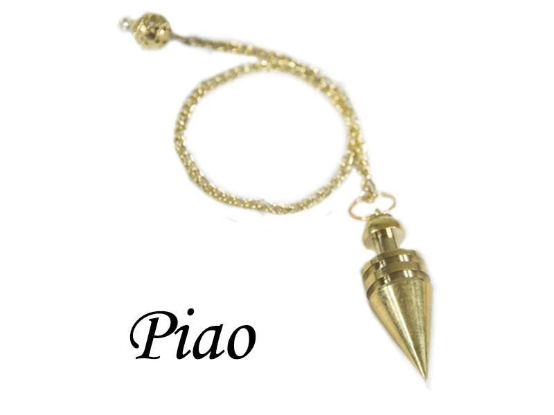 Pendulo de Bronce con Testigo Chico 3.5cm