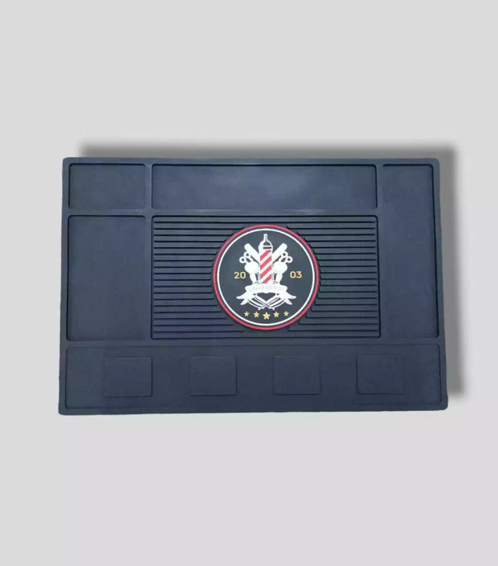 Alfombra imantado para barberia N°07