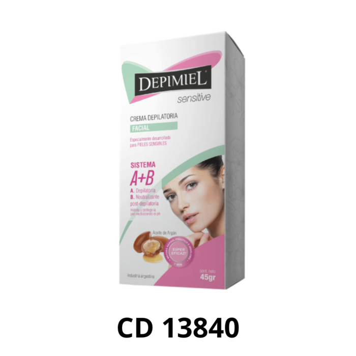 CREMA DEPILATORIA FACIAL SISTEMA A+B DEPIMIEL