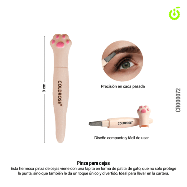 PINZA PARA CEJAS GARRITA COLDROSE