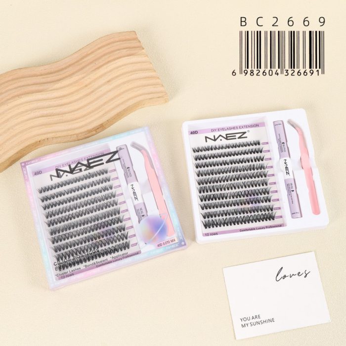Kit De Extensiones De Pestañas DIY Naez
