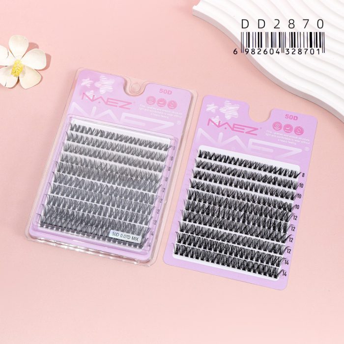 Pestañas Postizas DIY Cluster Naez 20D 0.07 Mix 8-14mm