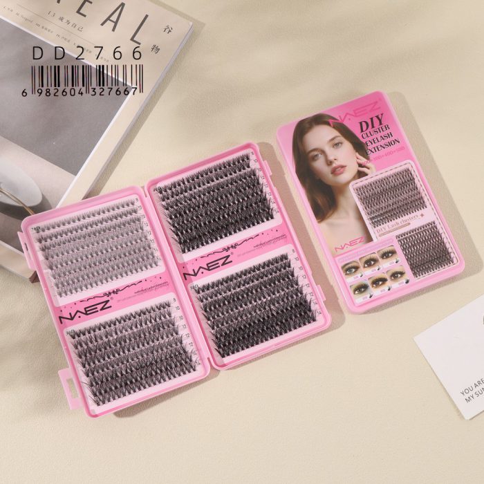 Extensiones de pestañas tipo racimo DIY 20D+30+40D+50 NAEZ