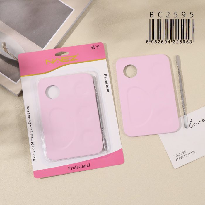 Set de paleta de mezcla rectangular + espátula NAEZ