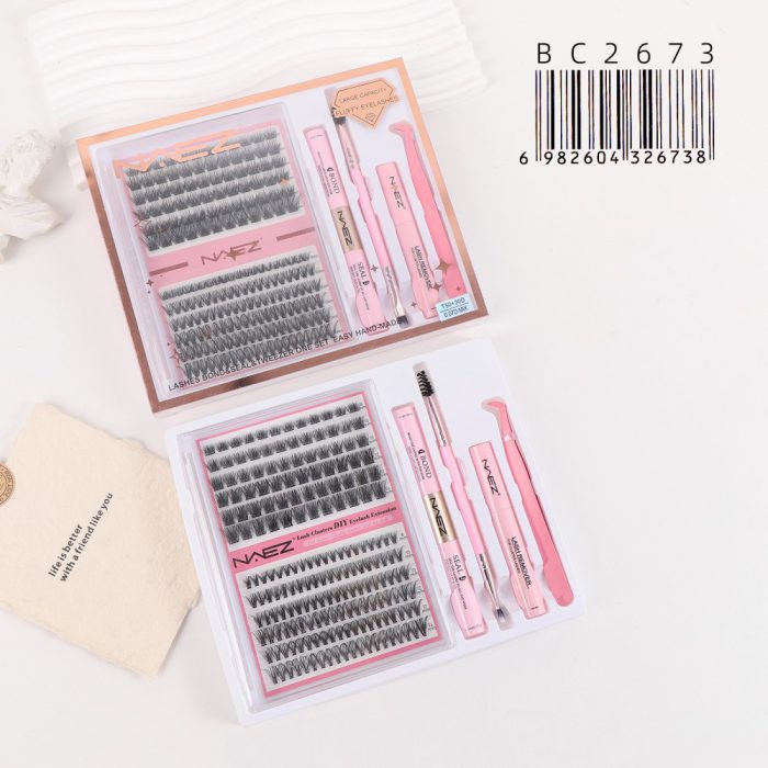 Kit de Extensiones de Pestañas DIY con Pegamento y Pinza NAEZ /26738