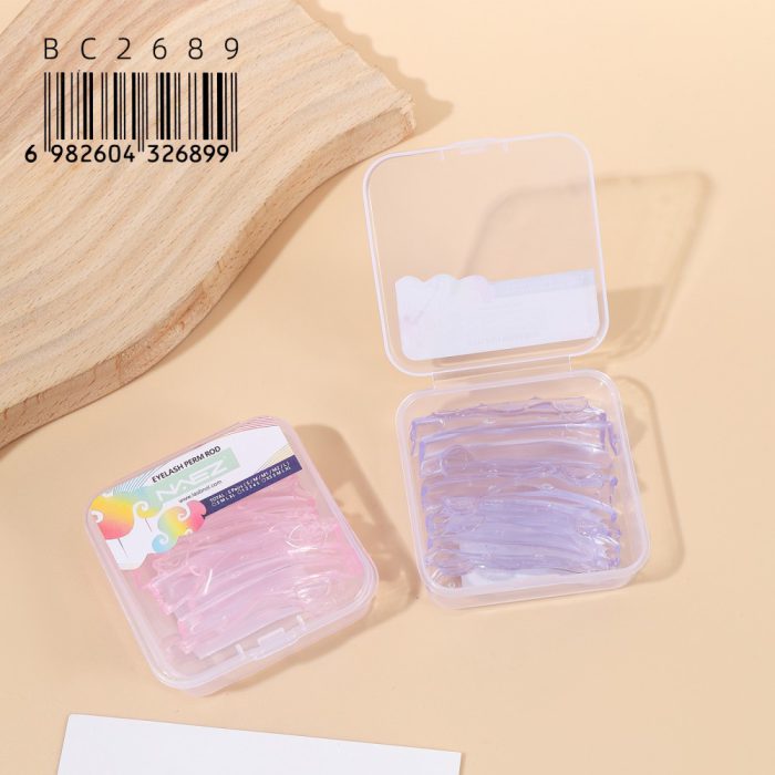 Set de Bigudíes de Silicona Traslúcida NAEZ para Lash Lift