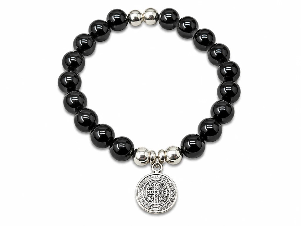 PULSERA BENITO PERLA NEGRA X1