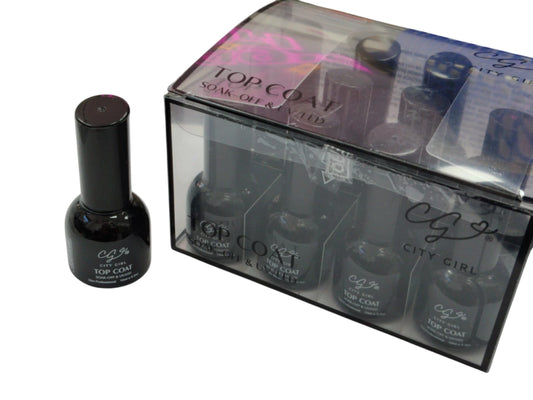 BASE COAT / TOP COAT 10ML CITY GIRL