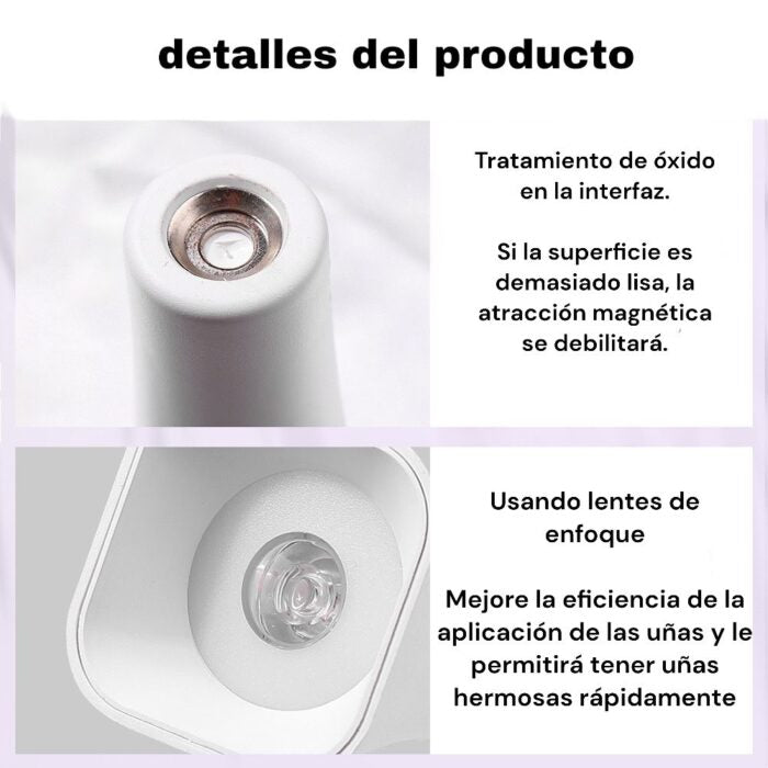 CABINA UV PARA SOFT GEL DESMONTABLE CON GANCHO