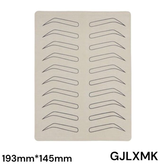 PIEL SILICONA PARA PRACTICAR CEJAS