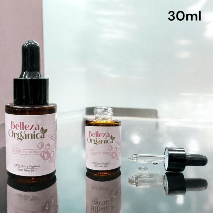 ACEITE DE RICINO 100% PURO Y ORGANICO 30ML