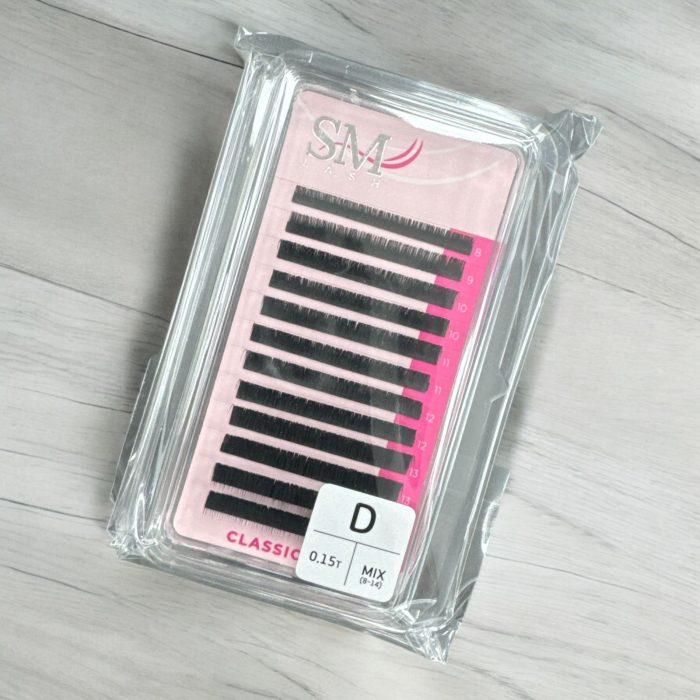 EXTENSIONES DE PESTAÑAS CLASICAS SM 0.07D MIX