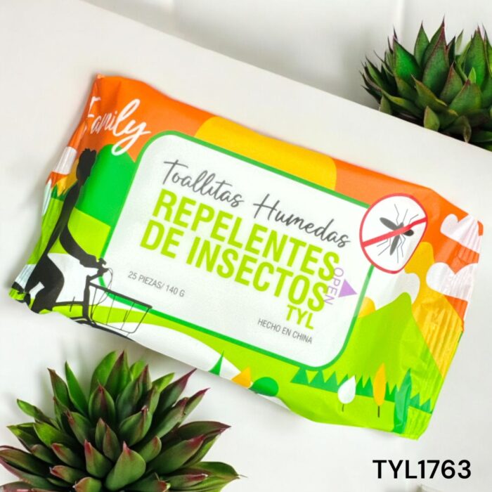 TOALLITAS HUMEDAS REPELENTES DE INSECTOS X25 PIEZAS THELMA&LOUISE