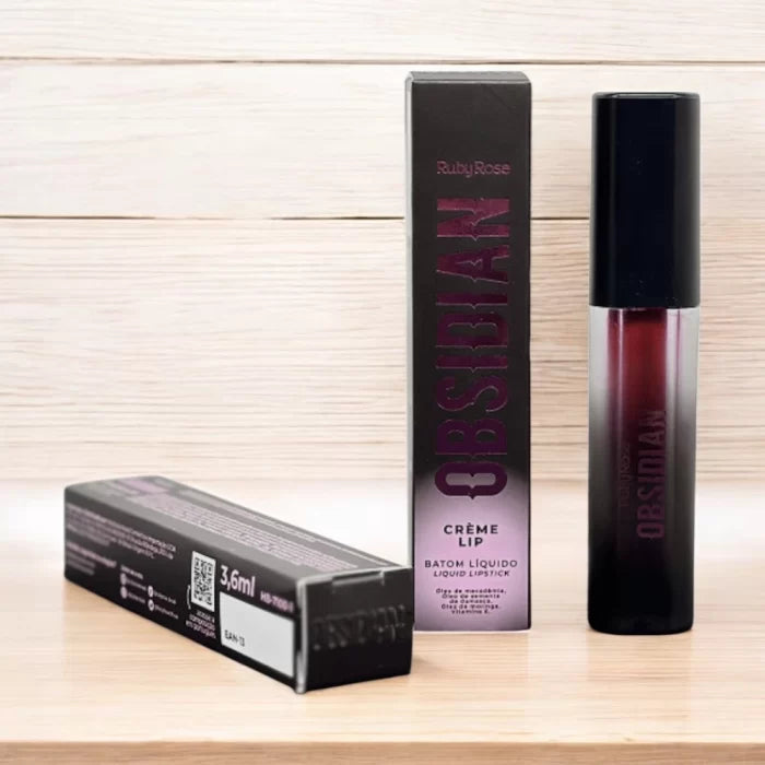 LABIAL LIQUIDO CREMOSO OBSIDIAN RUBY ROSE