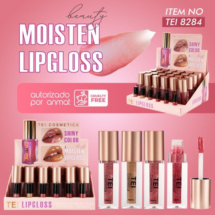 BRILLO LABIAL CON GLITTER