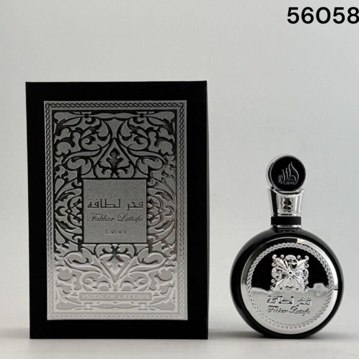 PERFUME ARABE FHAKAR BLACK LATTAFA FOR MEN 100 ML