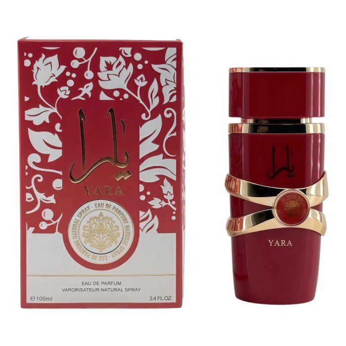 PERFUME ARABE YARA BORDO 100 ML