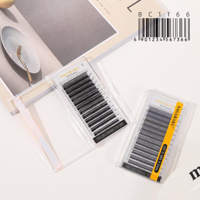 EXTENSIONES DE PESTAÑAS TECNOLOGICAS 6D W NAGARAKU 0.07D MIX