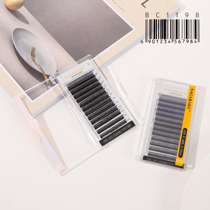 EXTENSIONES DE PESTAÑAS TECNOLOGICAS 3D W NAGARAKU 0.05D MIX