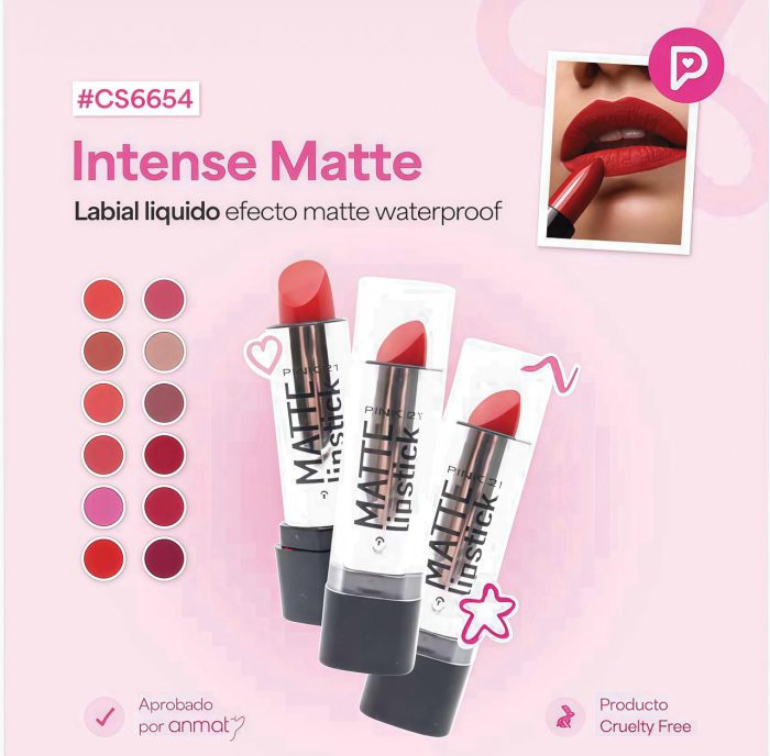 Labial en barra efecto matte waterproof Pink 21 #