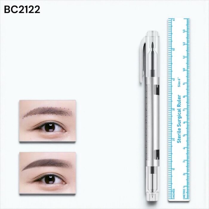 Marcador Fibra Para Cejas Microblading