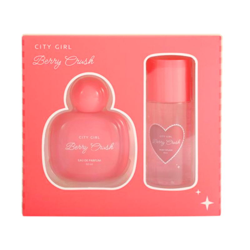 PERFUME BERRY CRUSH 50ml + BODY SPLASH 85ml