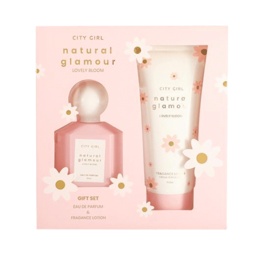 PERFUME NATURAL GLAMOUR 50ml + CREMA CORPORAL 150ml