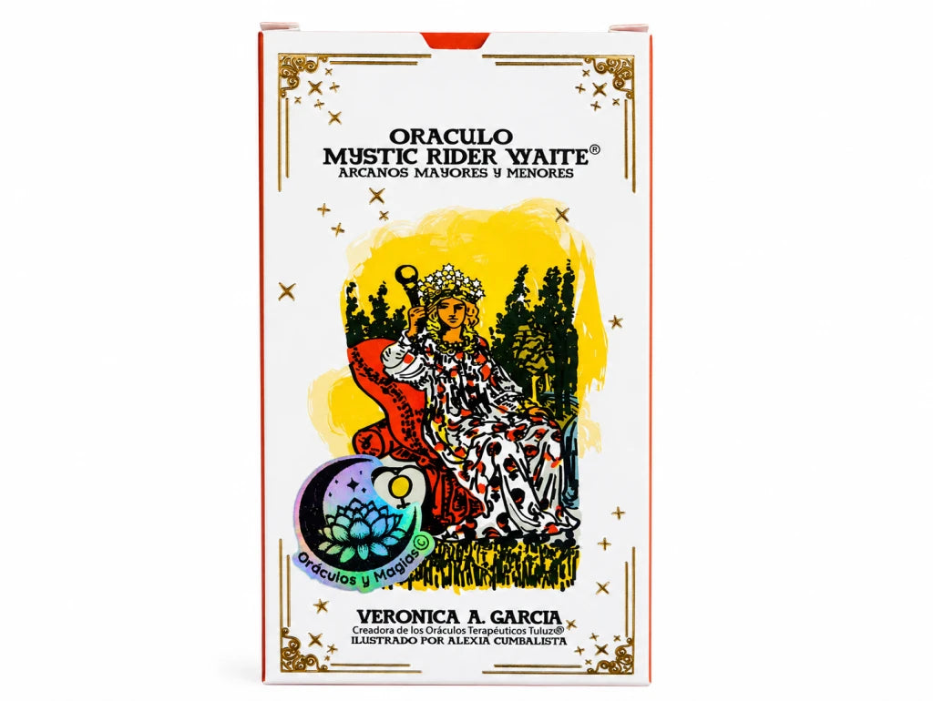 ORACULO MYSTIC RIDER WAITE ARCANOS MAYORES Y MENORES 78 CARTAS