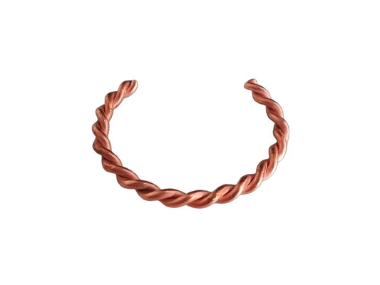 PULSERA COBRE TRENZADA TAMAÑO GRANDE