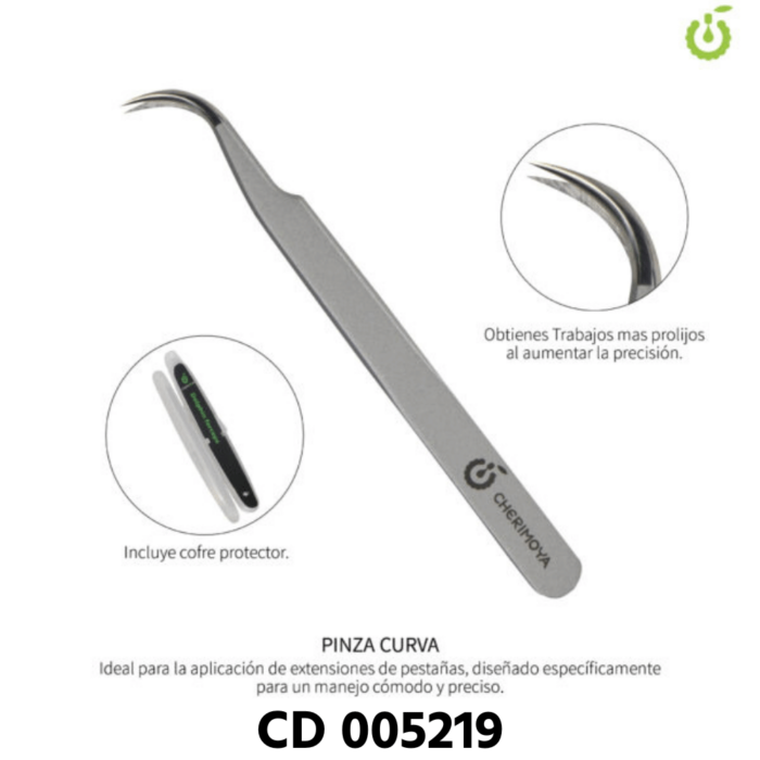 PINZA CURVA VOLUMEN CHERIMOYA