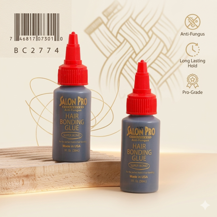 Pegamento Salon Pro Hair Bonding Glue – Adhesivo Profesional para Extensiones