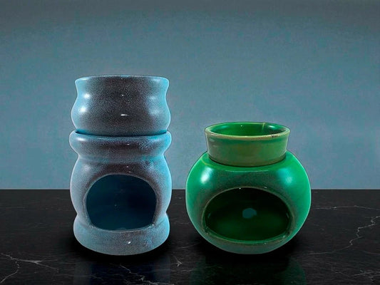 Hornillo esmaltado color XL 16cm: Set 2 piezas