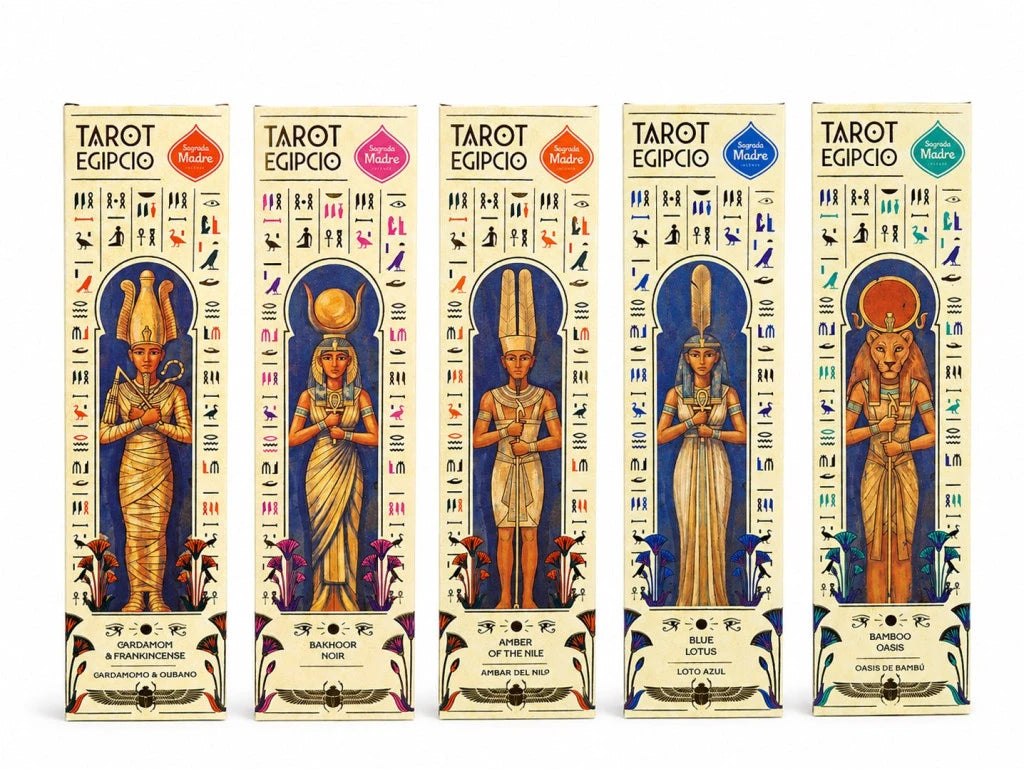 SAHUMERIO TAROT EGIPCIO SAGRADA MADRE X 1