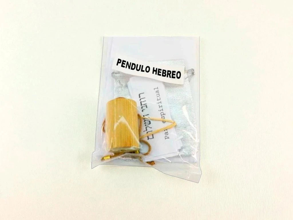 Péndulo Hebreo: Herramienta de Radiestesia para Energía y Equilibrio
