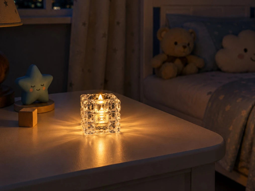 VELAS LED CUADRADA X 1