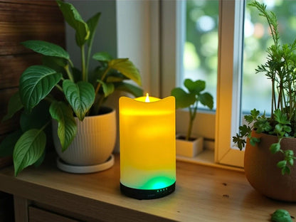 HUMIDIFICADOR SIMIL VELA 16 CM