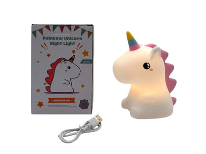 UNICORNIO LUZ TACTIL 16 CM