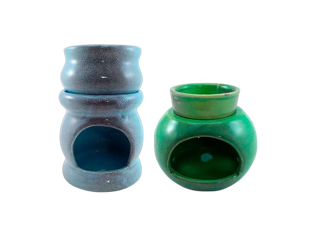 Hornillo esmaltado color XL 16cm: Set 2 piezas