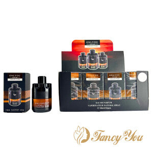 MINI PERFUME ÁRABE HOMBRE 30ML NEGRO NARANJA