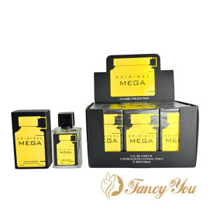 MINI PERFUME ÁRABE HOMBRE 30ML ORIGINAL MEGA AMARILLO
