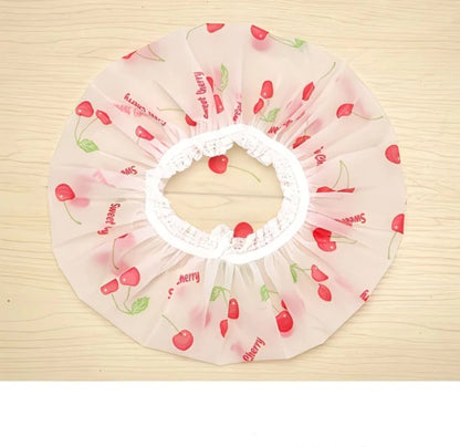 Cofia para el pelo ESTAMPADO CON ENCAJE  ZESHANGMEI