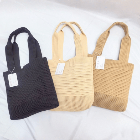 CARTERA DE TELA TEJIDA – CITY GIRL