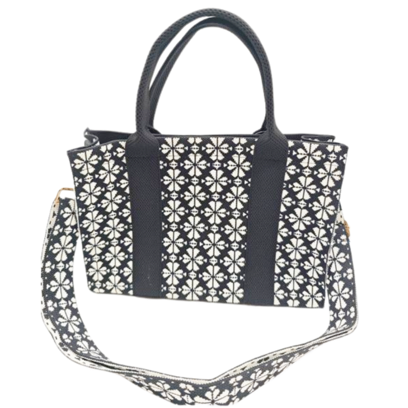CARTERA DE TELA ESTAMPADA