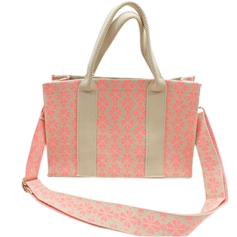 CARTERA DE TELA ESTAMPADA
