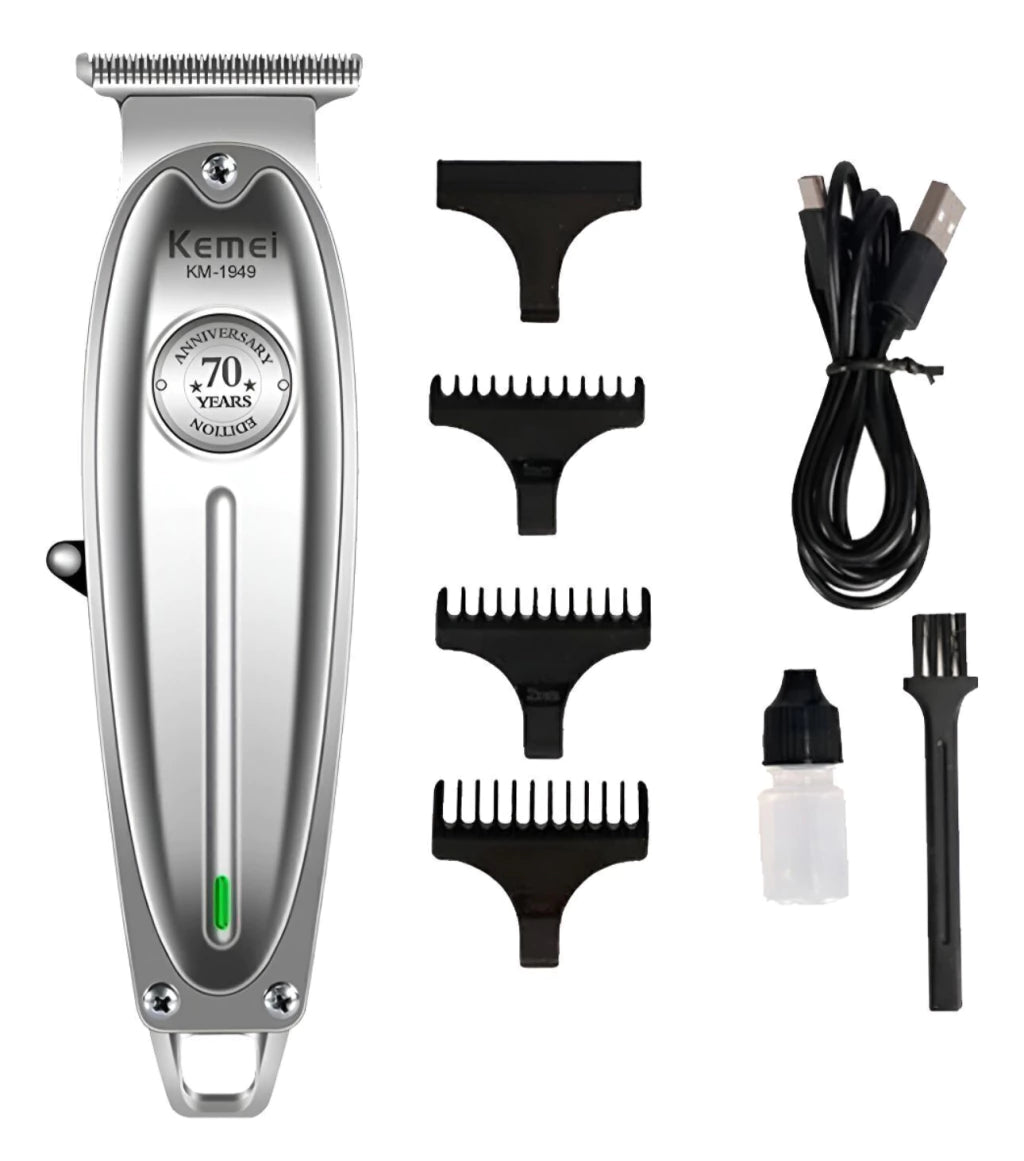 Cortadora de pelo professional KEMEI KM-1949-1 PLATEADA