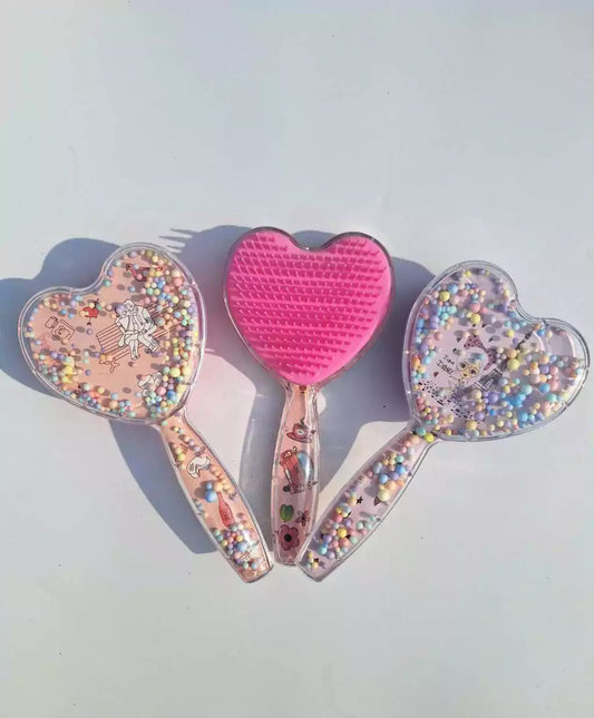 Cepillo para el pelo infantil CORAZON SURTIDO