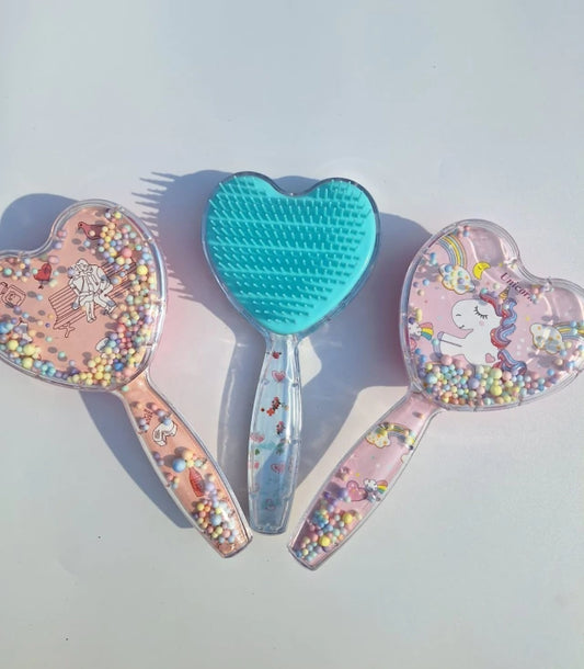 Cepillo para el pelo infantil CORAZON SURTIDO