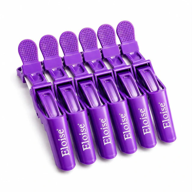 Pinzas para peluqueria x6 ELOISE  SURTIDO